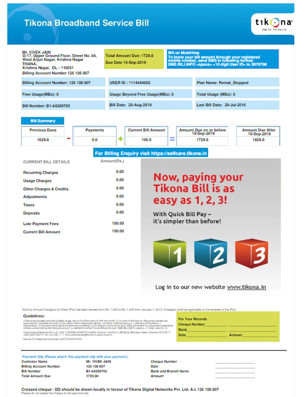 Mexico federal electricity commission (CFE) utility bill
